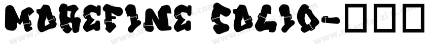 morefine solid字体转换